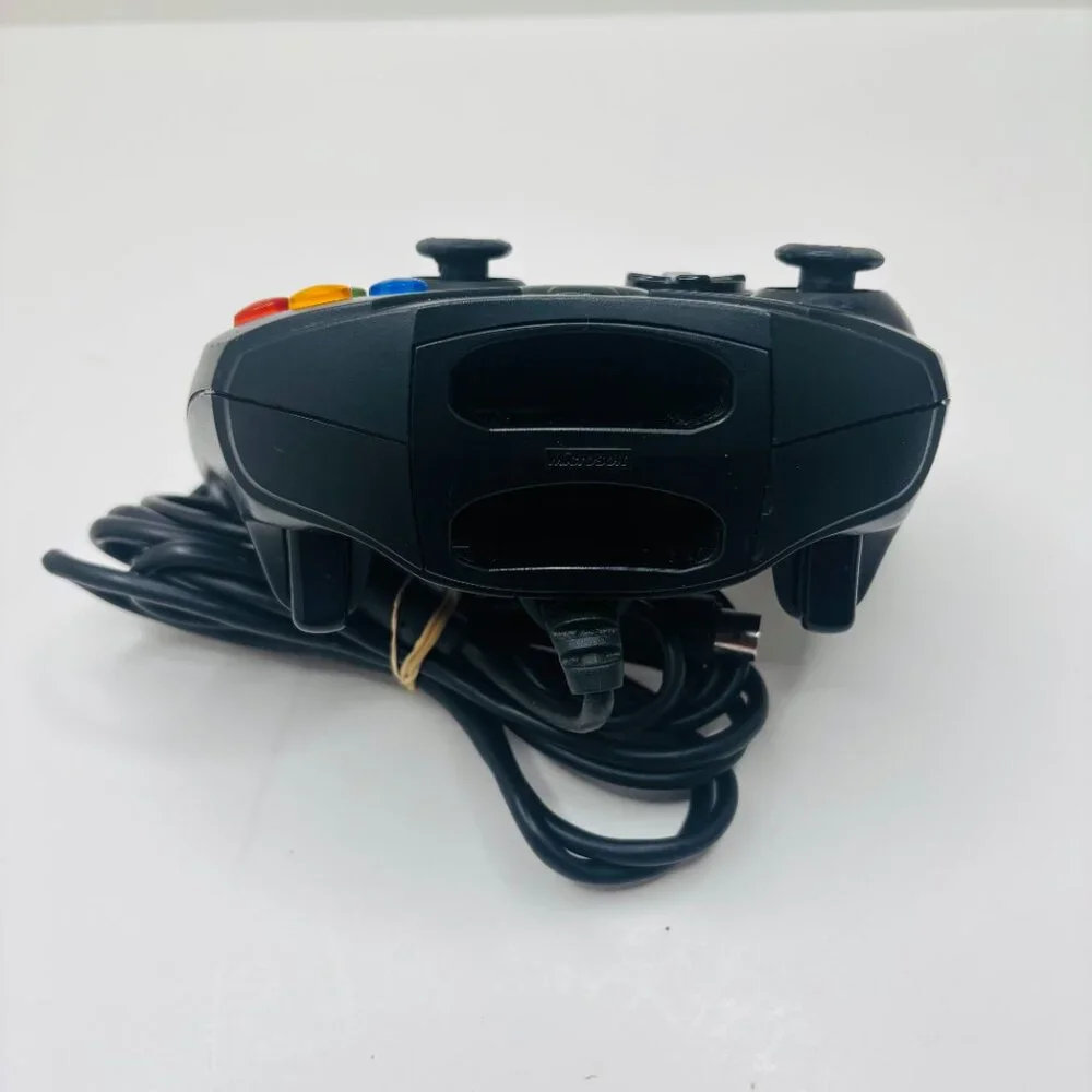 OEM Black Microsoft Original Xbox Controller S X08-69873 Controller - WORKS READ